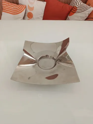 Suporte para vinho petisqueira centro de mesa inox