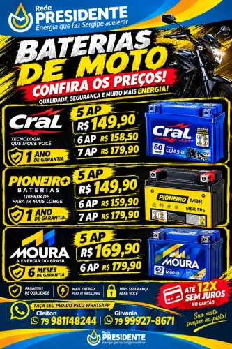 Baterias de moto