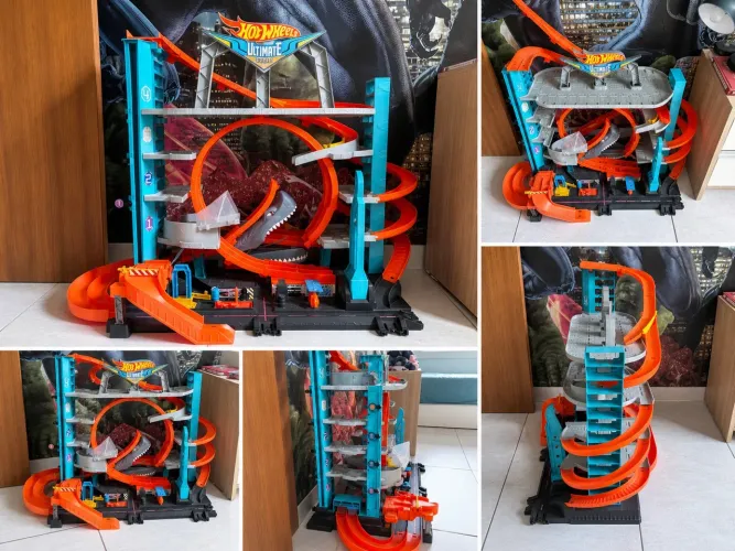 Hot Wheels Ultimate Garage Original Mattel 75cm Completa