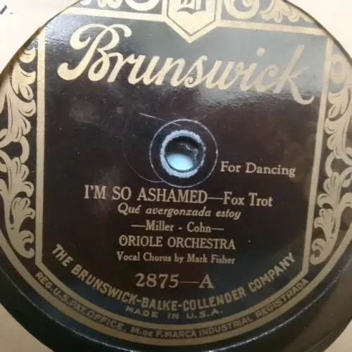 78 RPM, ORIOLE AND HIS ORCHESTRA, UKULELE LADY, R$120,00