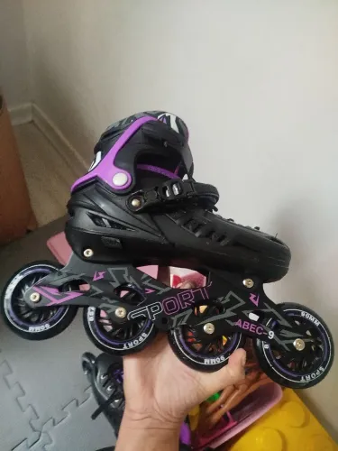 Patins nunca usado roller até 38(Brinde Capacete)