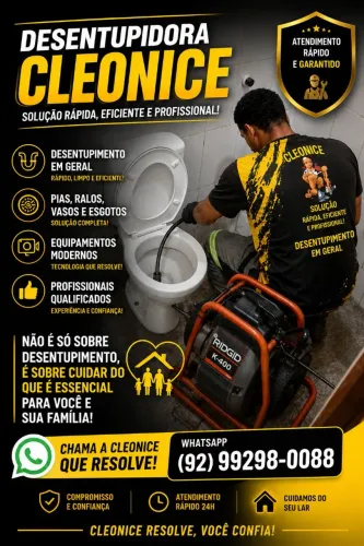 DESENTUPIDORA PROFISSIONAL ACEITAMOS CARTÕES, DESENTUPIMENTO EM GERAL, DESENTUPIDOR
