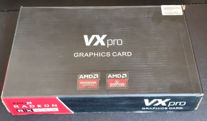 Placa de vídeo AMD RX-580 - 8gb - ddr5