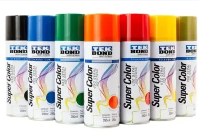 Tinta spray Tekbond uso geral 