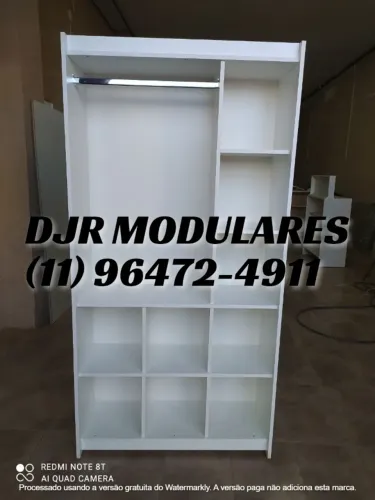 ESTANTE CLOSET CABIDEIRO ARARA COM COLMÉIA EM L - NOVO - ENTREGA RÁPIDA