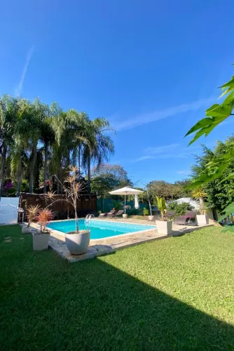 Linda Chácara com 3 casas pronta para morar em condomínio Indaiatuba