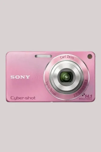 CÂMERA CYBERSHOT SONY ROSA