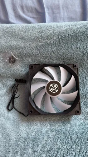 Fan Mancer Z200 120mm LED Branco - NOVA