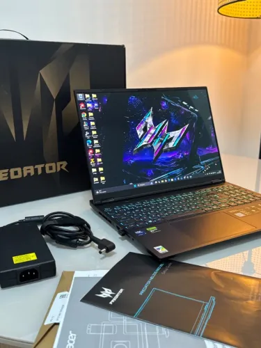 Acer Predator Neo 16S AI 2026 | Ultra 9 290HX Plus | RTX 5070 TI | Único do Brasil.