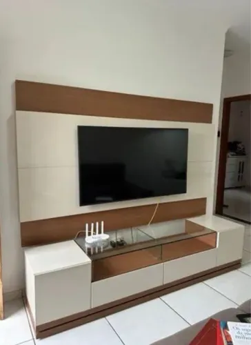 Rack com painel 