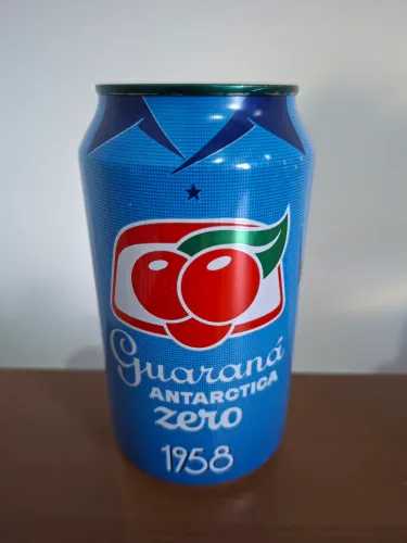Lata Azul guaraná antárctica copa 1958