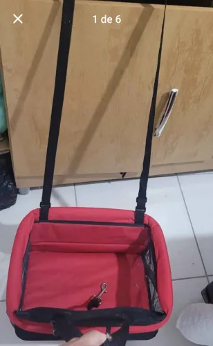 Bolsa transporte pet gato cachorro