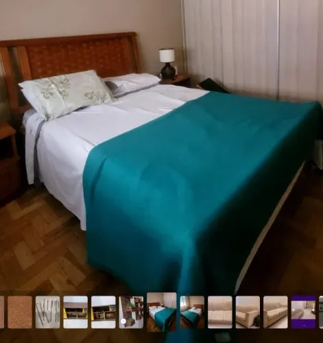 Cama de Casal Madeira + Colchão Ortobom Lisboa Casal