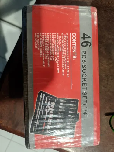 Kit de ferramentas com 46 peças!