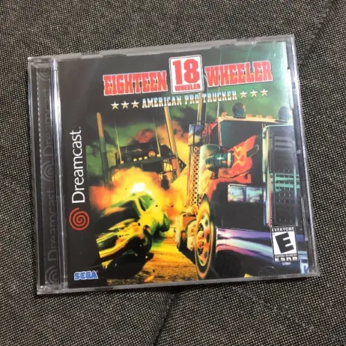 18 Wheeler: American Pro Trucker Sega Dreamcast Original Completo