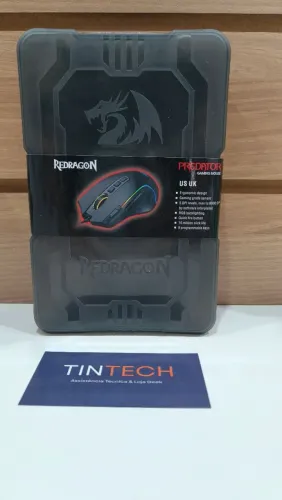 Mouse Gamer Redragon Predator M612 RGB 8000 DPI 9 Botões
