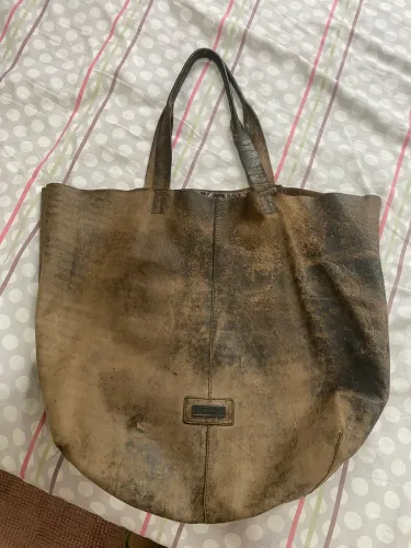Bolsa couro Osklen