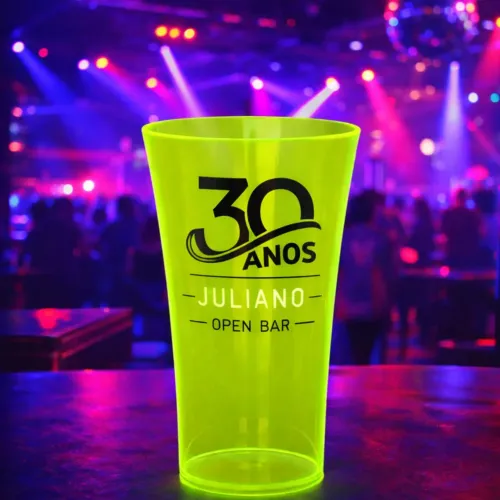 Kit 50 Copos Space 430 ml Personalizados
