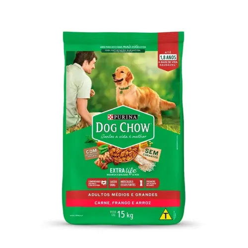 Ração 15 kg Dog show 