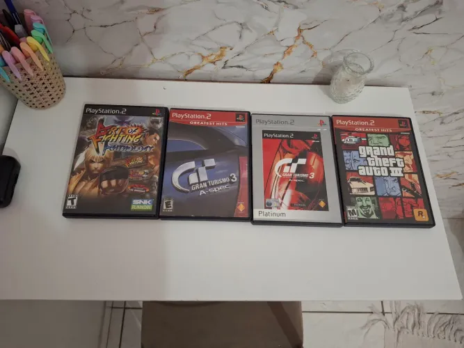 Jogos originais Playstation 2 completo CIB