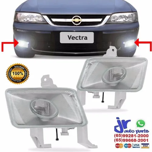 Par Farol de Milha Vectra 99 00 01 02 03 04 05 Neblina Auxiliar