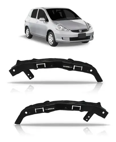 Par Guia Suporte Farol Honda Fit 2003 2004 05 06 2007 2008
