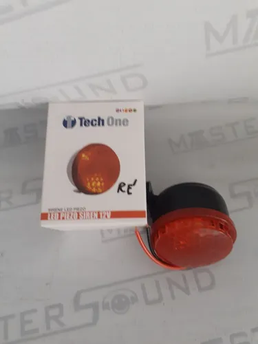 Sirene sinalizadora de marcha ré. Tech One.  12volts.  Garantia. Nova. Instalada. 
