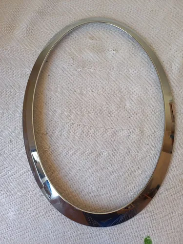 Moldura aro cromado farol direto mini cooper 2013/18 