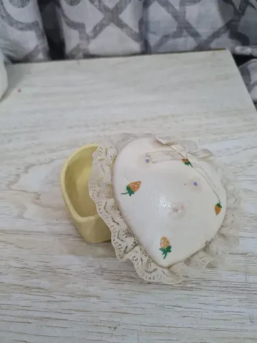 Porta joias porcelana