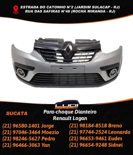 Para-choque Dianteiro Renault Logan