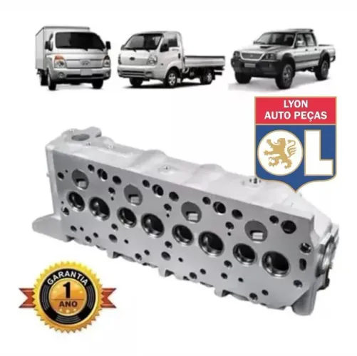Cabeçote Hr/Kia Bongo/L200 2.5 8v ate 2012