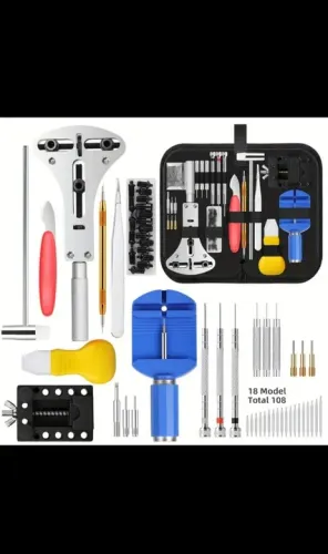 KIT DE REPARAÇÃO DE RELOjOEIRO PROFISSIONAL PROMOÇÃO 