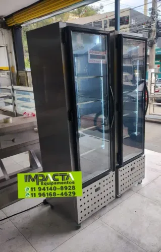 Geladeira Industrial- Porta de vidro s