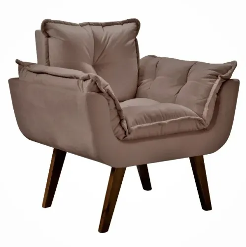 Poltronas modernas, confortáveis em diversas cores