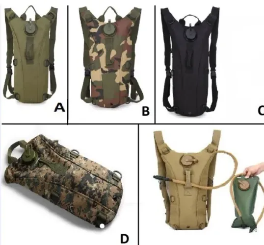 Mochila de hidratação com refil de água 3 litros
