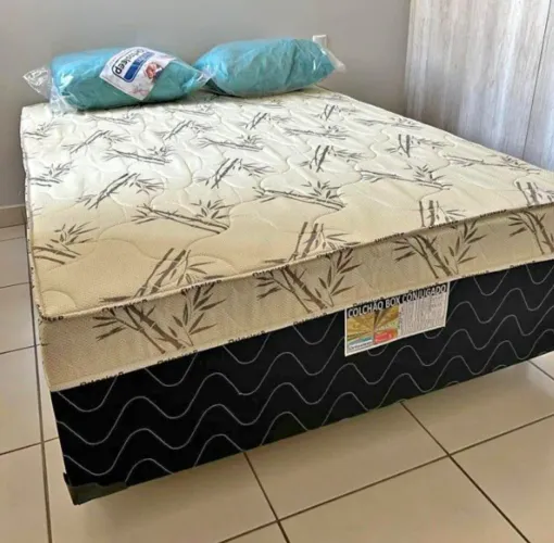 Cama box conjugada com colchão D28