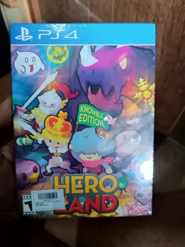 Hero Land Ps4 Edição Colecionador Lacrado 