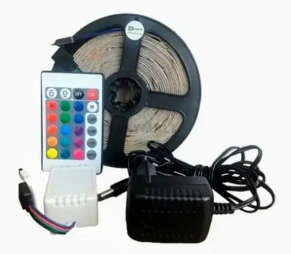 Fita Led Rgb 3528 Completa Com 5 metros