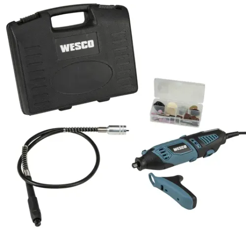 MICRO RETIFICA  160W C/40PCS + CHICOTE 220V-Wesco
