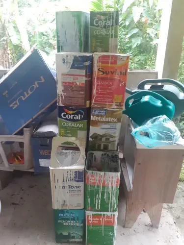 Lata vazia 20 L para obra