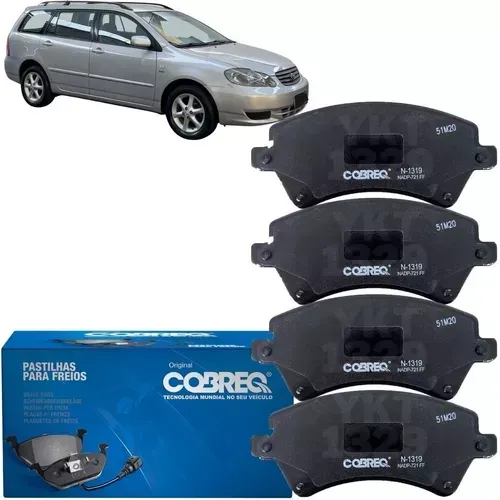 Pastilha Freio Dianteira Corolla 1.8 20/ Cod: 041386