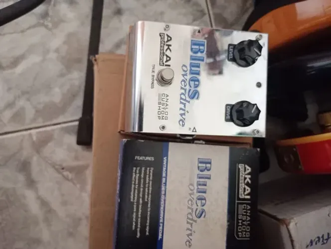 Pedal Akai  custom shop Blues Overdrive 