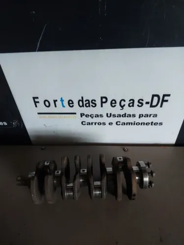 Eixo Virabrequim 0,25 Do Gol Voyage Saveiro Fox Spacefox Crossfox Polo 1.6 