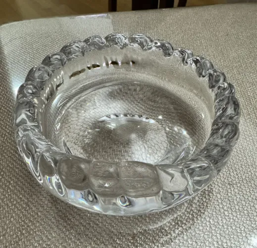 Cinzeiro de cristal 