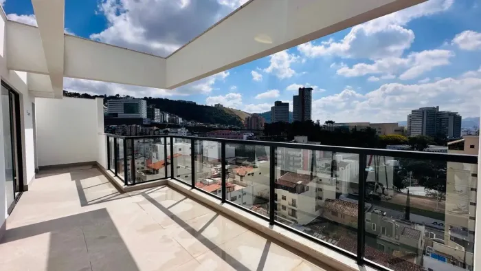 Cobertura a venda no Cascatinha 3 quartos sendo 2 suítes e 2 Vagas para Carro Elétrico