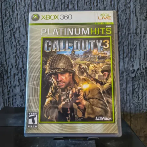 Call of Duty 3 (Platinum Hits c/ disco Bonus) - Xbox 360