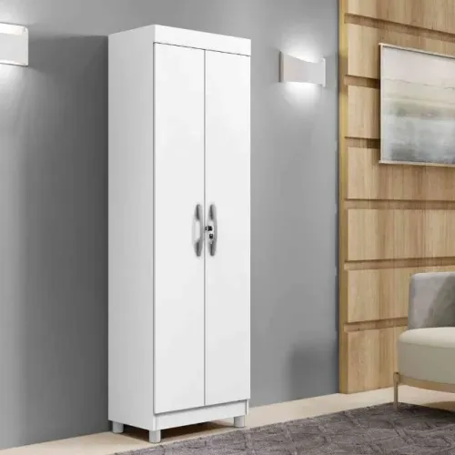 Multiuso New Roma 2 Portas Branco Benetil Frete Grátis - Até 12x S/ Juros