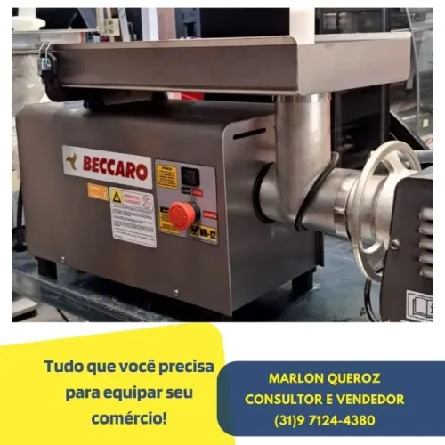 Moedor de Carne Boca 08 Beccaro Novo