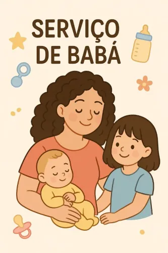 Babá com experiência e amor pelo que faz<br>