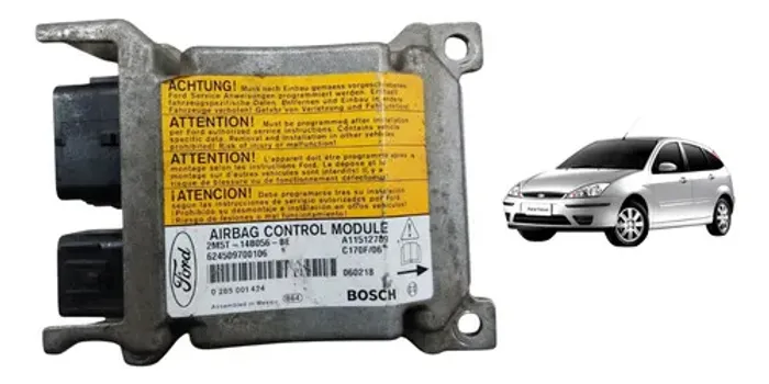 Módulo Central Airbag Ford Focus 2001 A 2009 2m5t14b056be